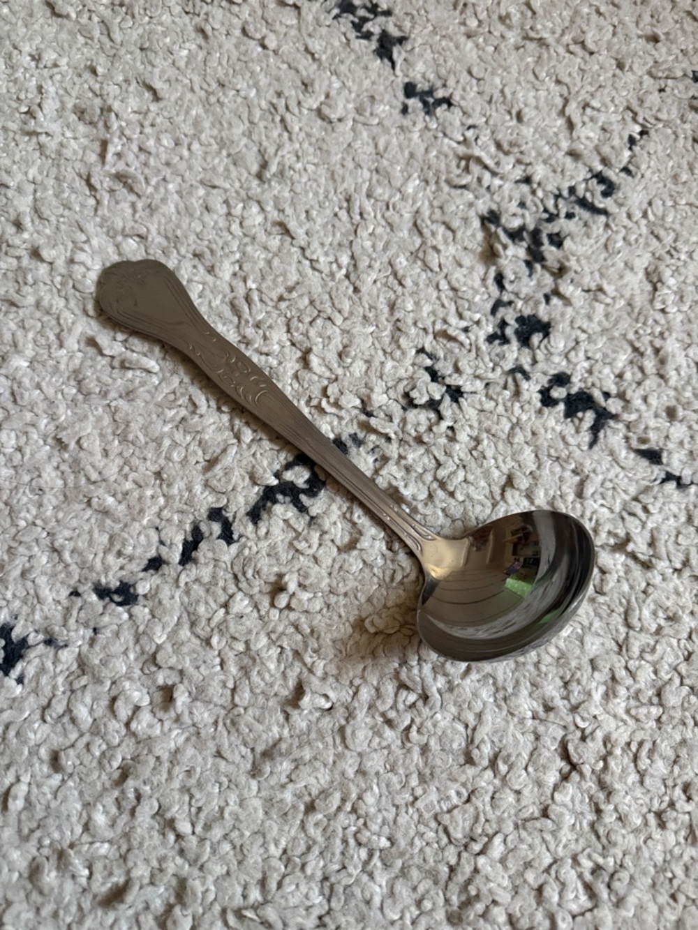 Stainless Steel Silver Decorative Ladle - NEW NEVER USED